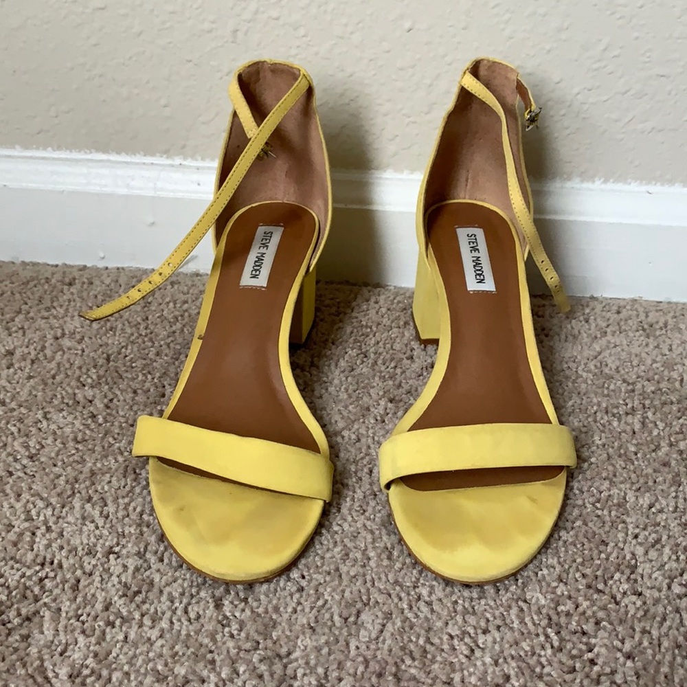 COPY - Yellow 2 inch heel